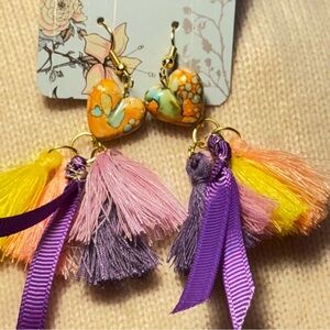 Beautiful handmade earrings